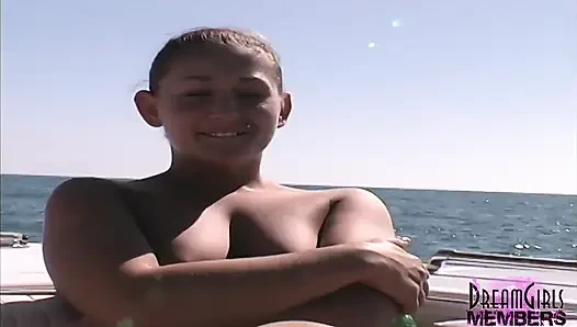 Naked Parasailing on Spring Break in Key West