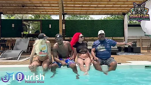 Mrflourish Podcast with Guest Roxi Keogh, Gigi Patsy and Datjguy in Florida