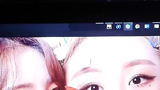 Wheein porn video – Mamamoo Solar and Wheein Cum Tribute 1
