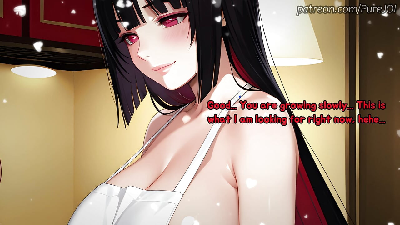 Horny Yumeko drains you and your cock out (Sex JOI)