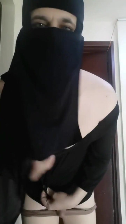 Hijab Trans Jade is a Whore | Clip 1