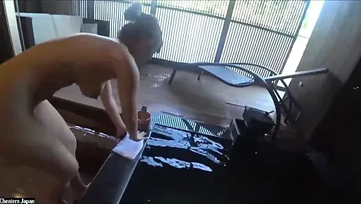 Private Onsen Trip with a Busty Gravure Idol