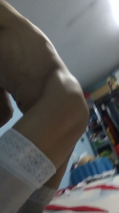 Joselynne Cd Sexy Nurse Ass And Big Dildo In Stockings | Clip 3