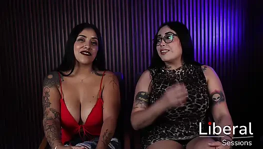 BUSTY AND BIG ASS FUCKED BY 3 MEN