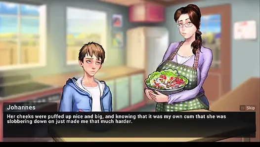 taffy tales #15 - I diped my cock in Mary's salad.