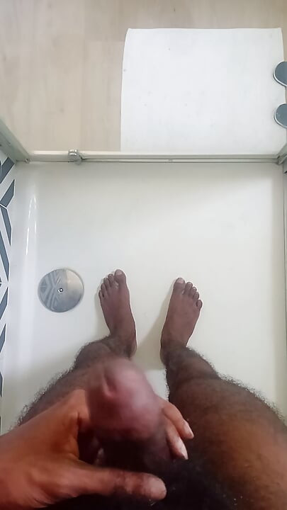 Jim masturbates in an Airbnb and explodes a huge load