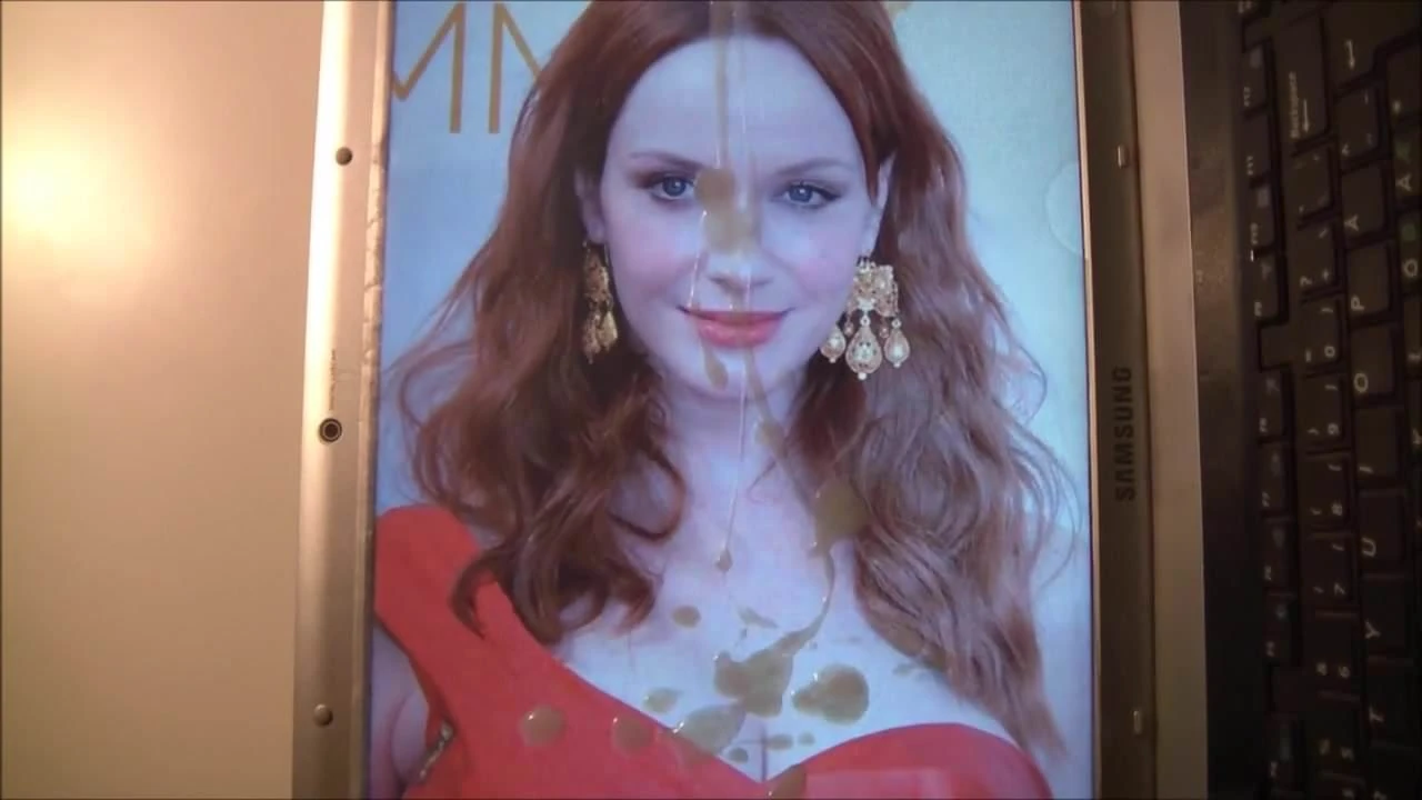 Christina Hendricks cum homenaje 7