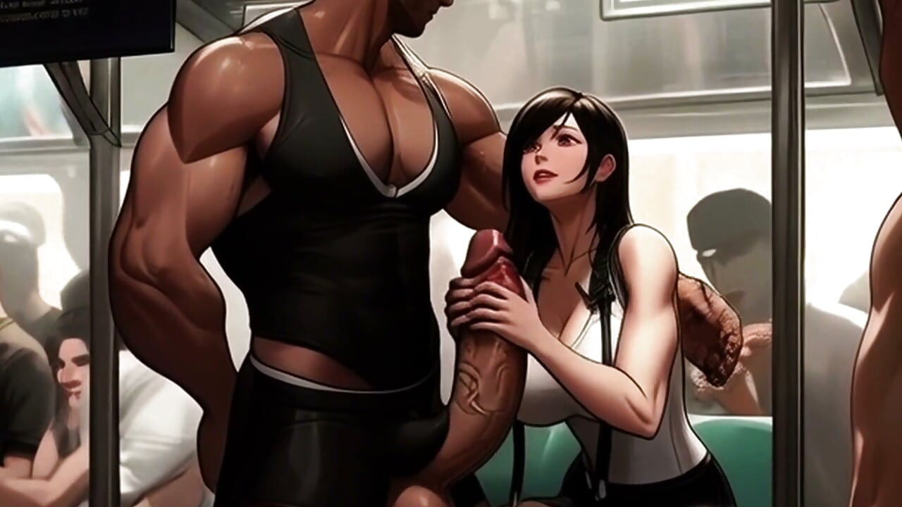 Tifa Meets a New Penis on the Train