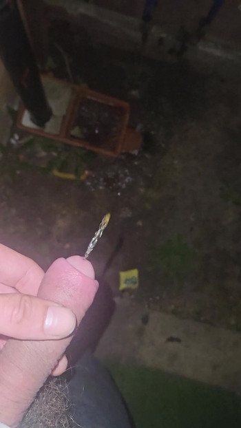 Pissing and sucking my pissy fingers