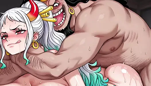 Teach x Yamato (One Piece)