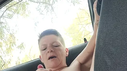 Squirting Car Play, Almost Busted