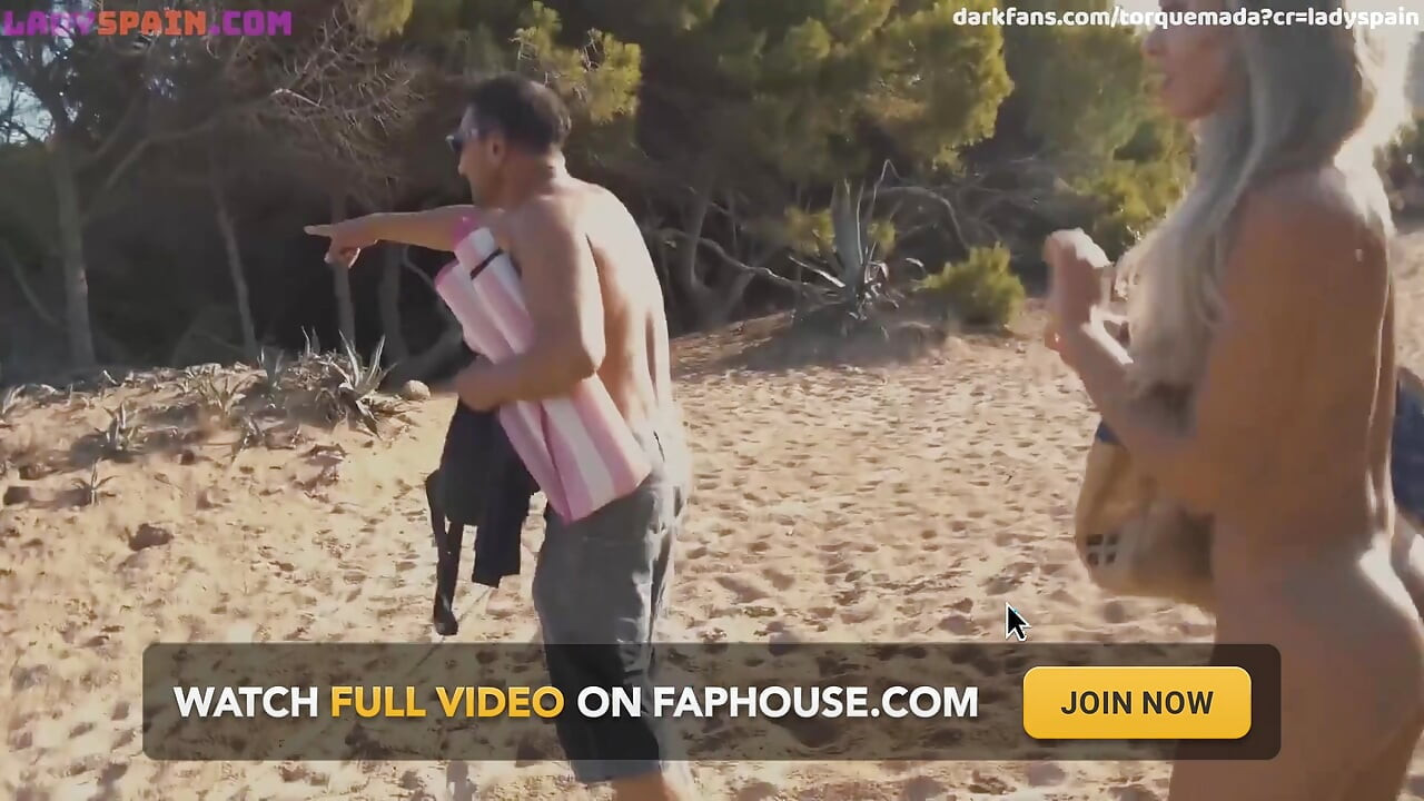 Brianna and Marco Banderas Fuck on the Beach in Full View of Many Onlookers, Letting Several of Them Join in