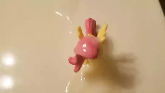 cumming üzerinde fluttershy 2