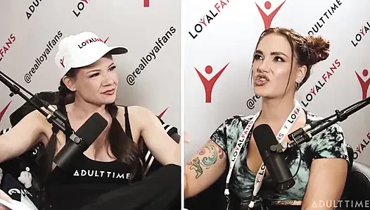 Siri Dahl grup seks partisi*es ve porno ödülleri | Siri Dahl ile Avn Özel | Adult Time Podcast