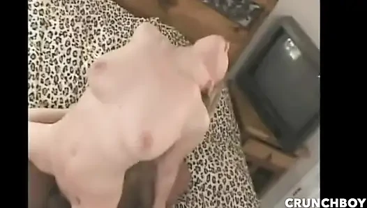 SEXY WHORE BIG BOOB FUCKED RAW BY PUSSY AND ANAL BAREBACK