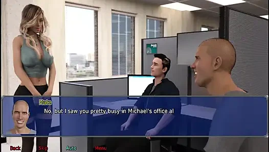 The office wife #20 - A Stranger cum all over Stacy's ass.