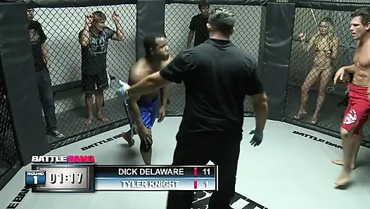 Blonde slut is spreading her legs for a huge dong