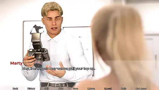 Inertia 1. Tenika & Inertia lagi asik mandi bareng-bareng.