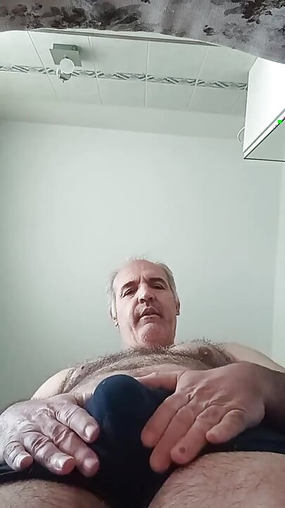 Tutorial for a Pleasant Penis Massage with a Flow of Sperm on the Smartphone Screen