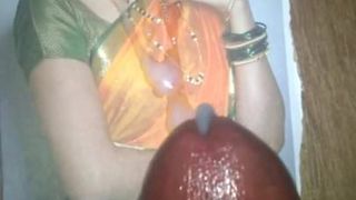 Éjaculation sur une jolie marathi bhabi