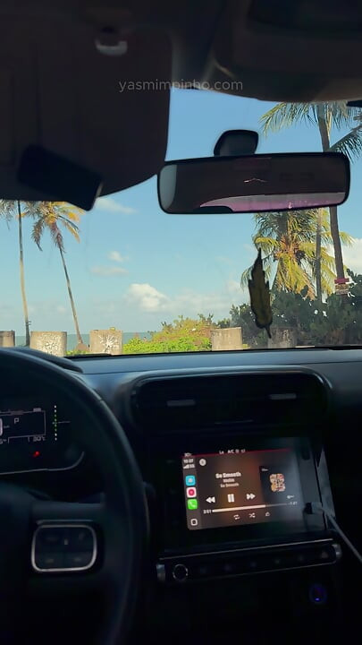 POV - Blonde Girl Almost Got Caught Giving Me an Amazing Blowjob in the Car