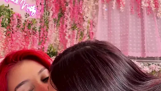 Pink Room Ep.33: Horny Latina Sluts Zoey and Jessica Love Cock