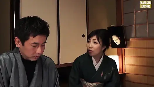 Erotisches Drama Theater, eine sinnliche Begegnung mit einem anmutigen Inn proprietress -szene.4