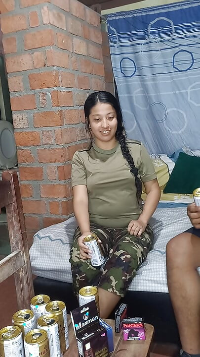The cheating neighbor fucking her husband and her neighbor