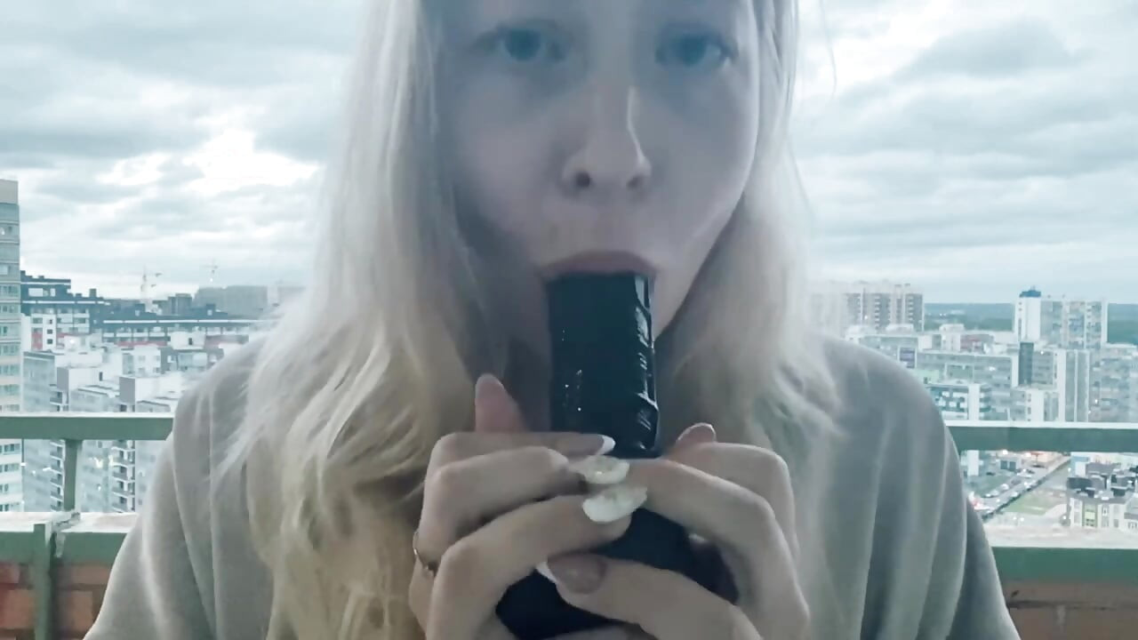 Handjob in the Entrance.