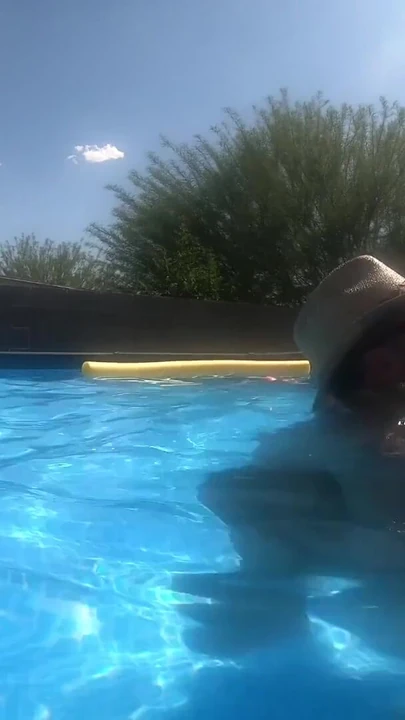 Jaw-dropping moment from "Pregnant Sex in the Pool Outside"