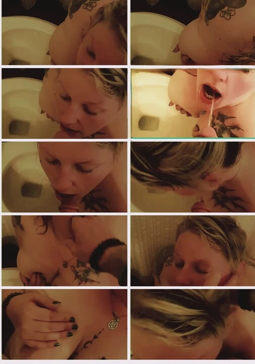 BBW gets a mouthful of piss