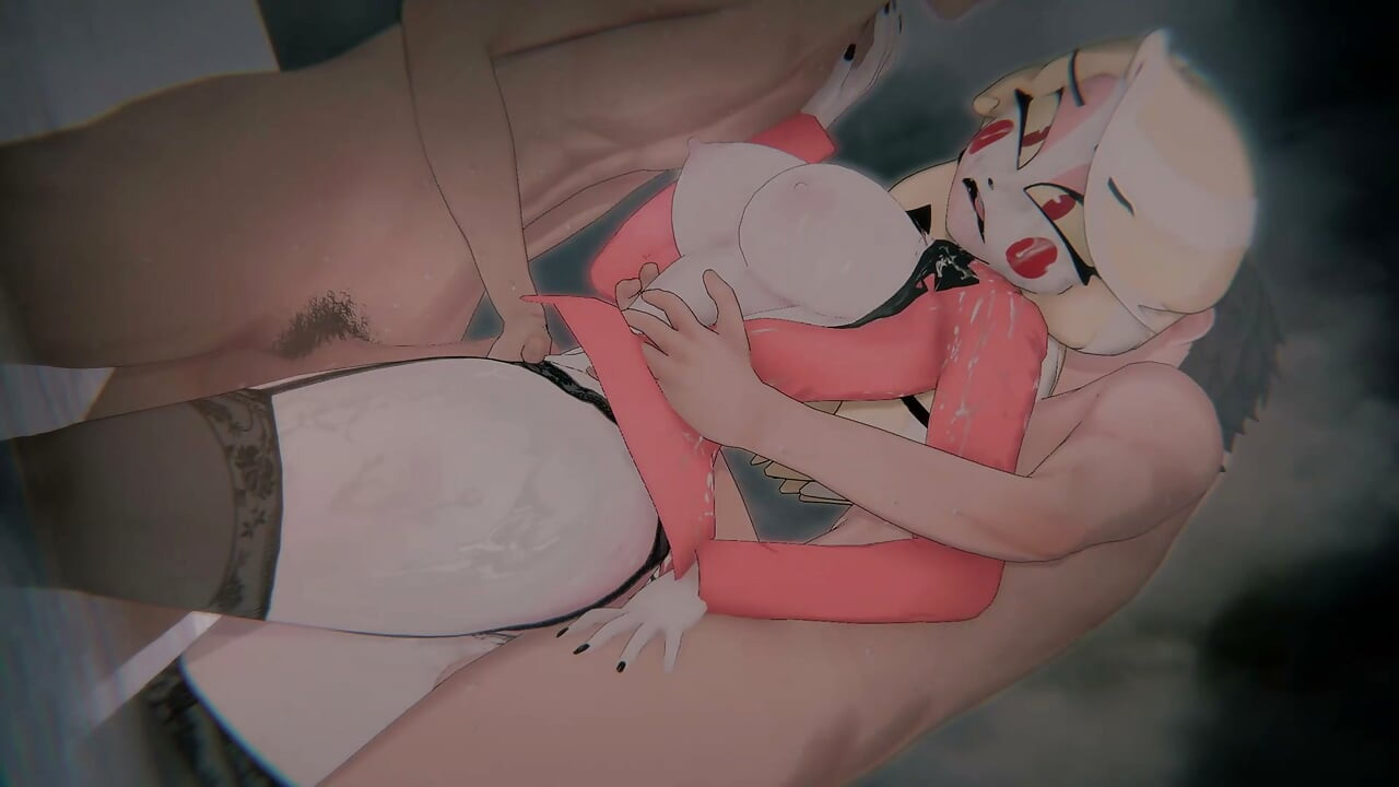 Hazbin Hotel - Charlie Morningstar 救贖失敗（被綁縛的地獄公主與第一人稱三明治雙插）（4K60Fps）