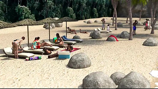 The East Block 22 We Love Laying Nude - What Is Down the Stairs