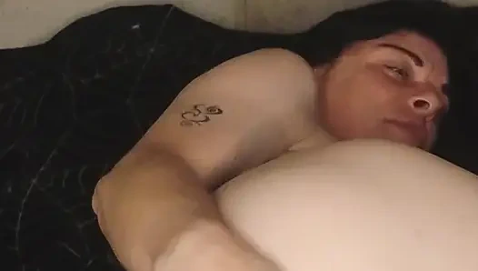 Roommate catches me using dildo