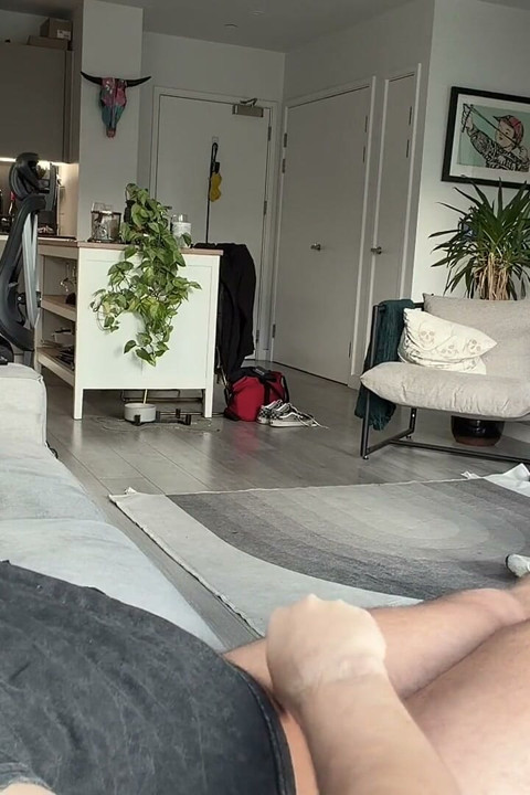 Stepdaddy Dan Gets His Feet Worshipped While Jerking off & Shoots His Load