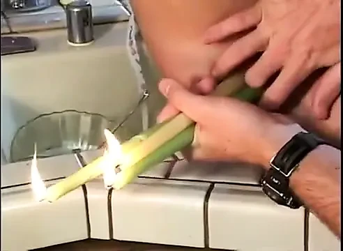 Candles in my pussy!