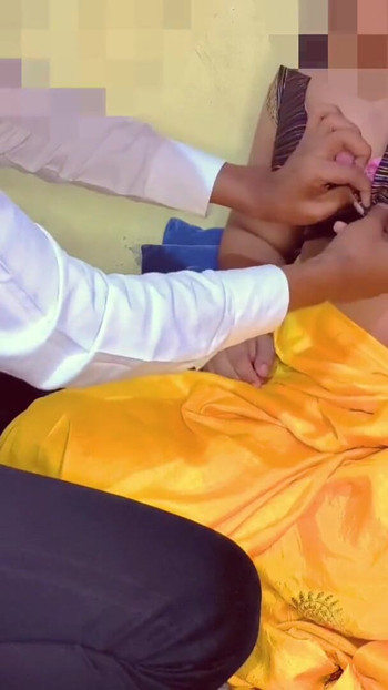 Thrilling moment from "Indian stepmom got a anniversary gift by stepson"