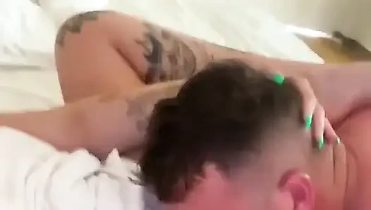 Pussy Licking, Hard Fucking and Cumming on Her Clit!