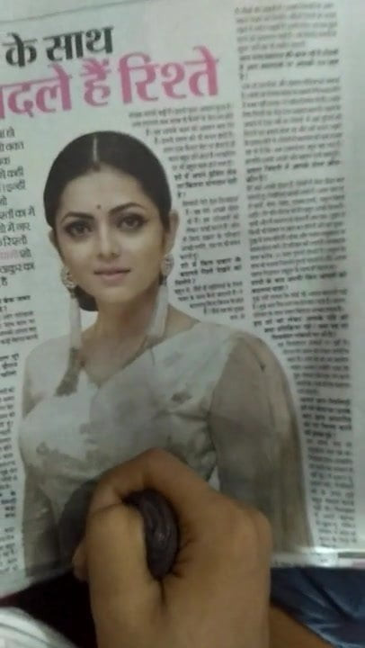 Drashti Dhami moaning cumshot tribute ...