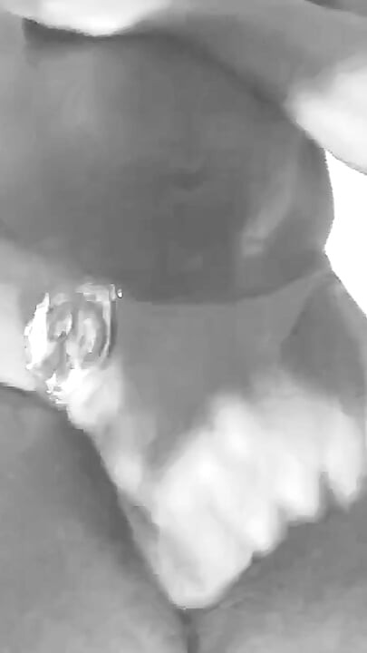 Black & White Black Muscle Dad Edging and Cum