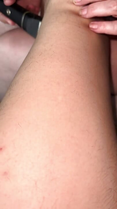 I was shaved completely
