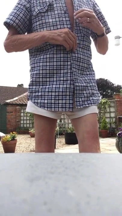Getting the sun on my cock