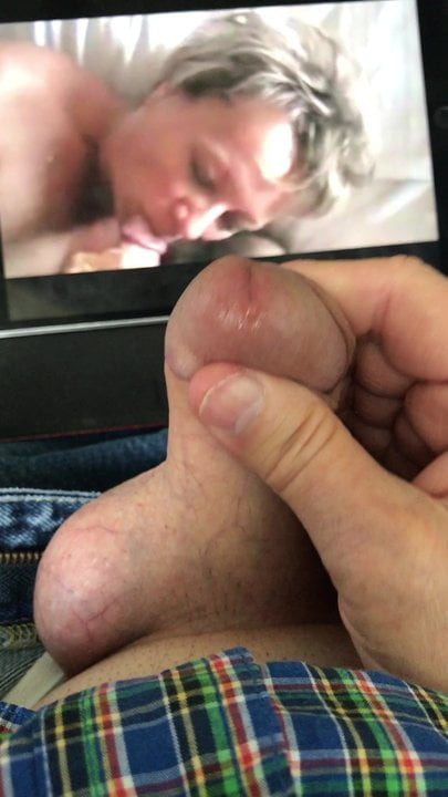 Pre Cum While Watching Porn