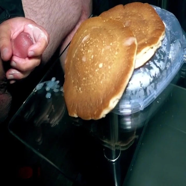 you want me to cum on your pancakes?