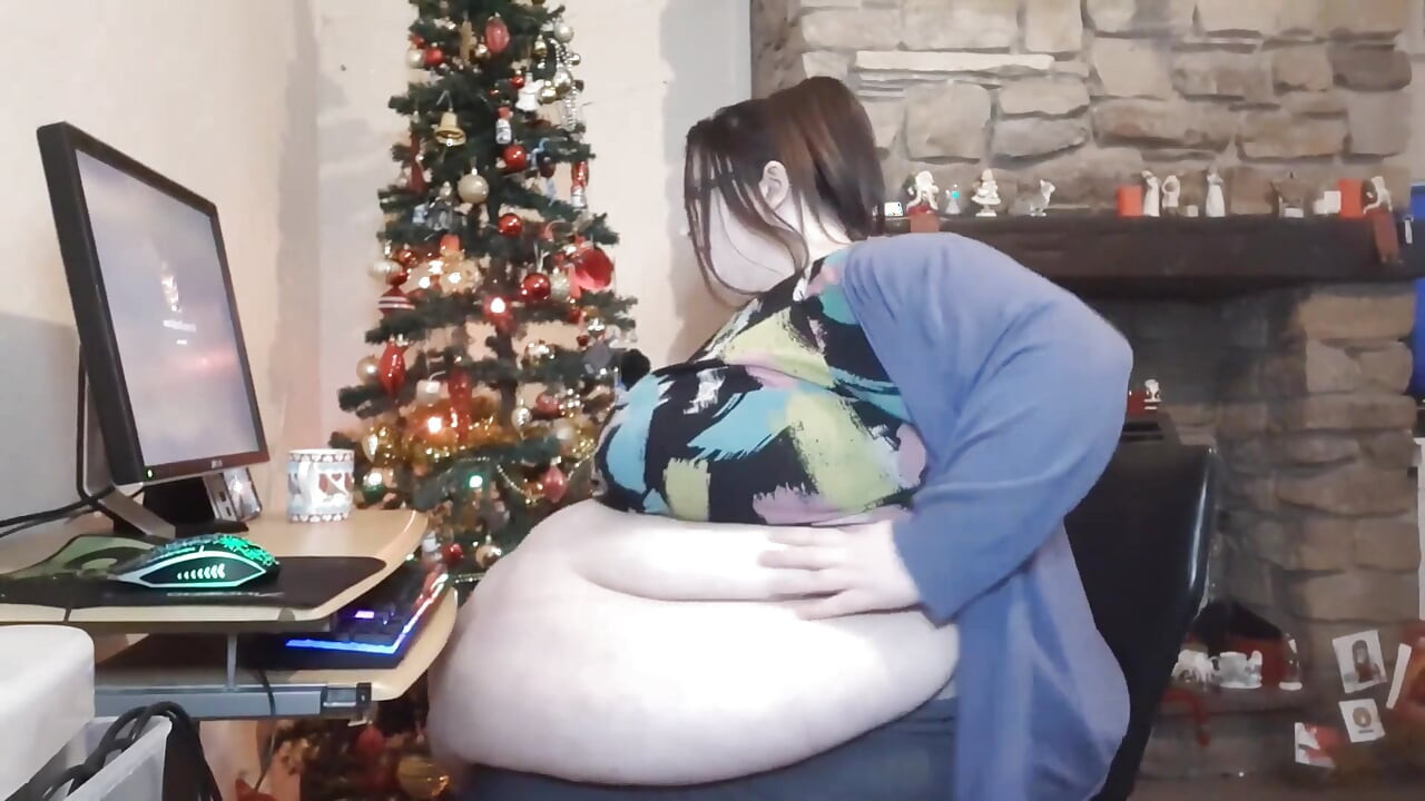 Najgrubsza dziewczyna w pracy brzuch ściera się