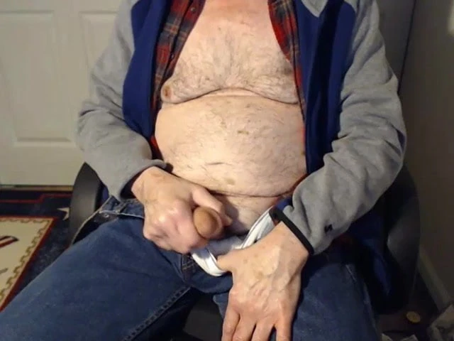 65 år gammal man från ledsen