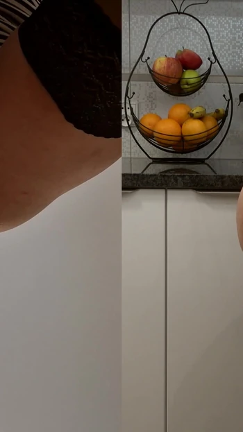 Powerful moment from "Stepmom Creampie in Kitchen squirt shaking orgasm"