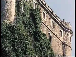 Holiday sex orgy in a castle