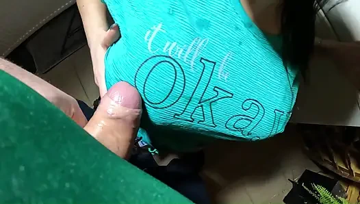 Tight Leggings, Deep Sucking & MILF Masturbation - Raw Pleasure