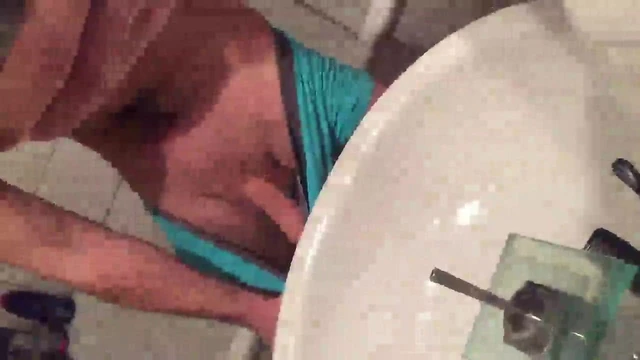 Boy taking his dick out of pants